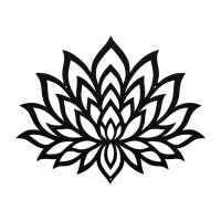 Sacred Lotus Mandala Wall Art