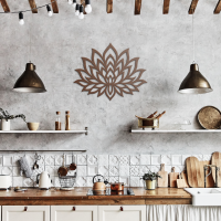 Sacred Lotus Mandala Wall Art - Image 7