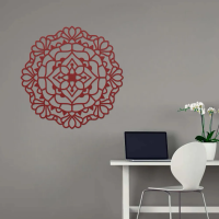 Sacred Petal Mandala Steel Art - Image 5