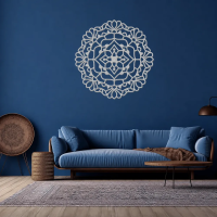 Sacred Petal Mandala Steel Art - Image 6