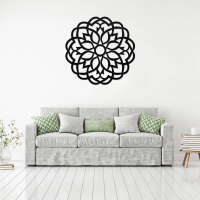 Sacred Zen Mandala Wall Art - Image 3