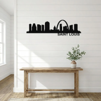 Saint Louis Skyline - Metal Wall Art