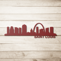 Saint Louis Skyline - Metal Wall Art - Image 5