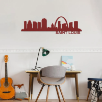 Saint Louis Skyline - Metal Wall Art - Image 5