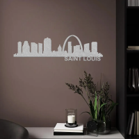 Saint Louis Skyline - Metal Wall Art - Image 6