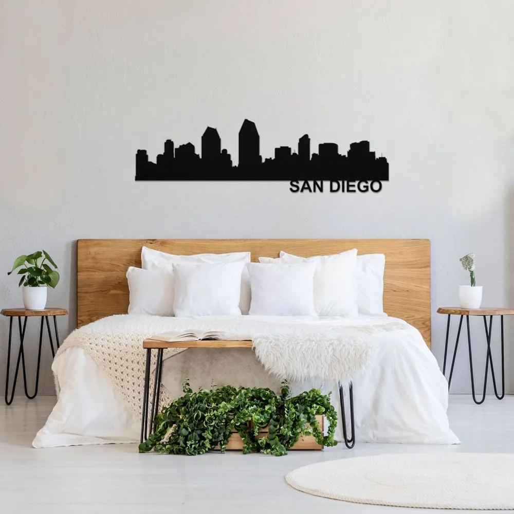 San Diego Skyline - Metal Wall Art - Image 2