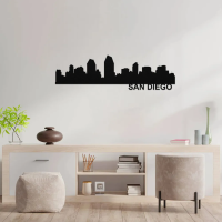 San Diego Skyline - Metal Wall Art - Image 3