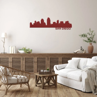 San Diego Skyline - Metal Wall Art - Image 5