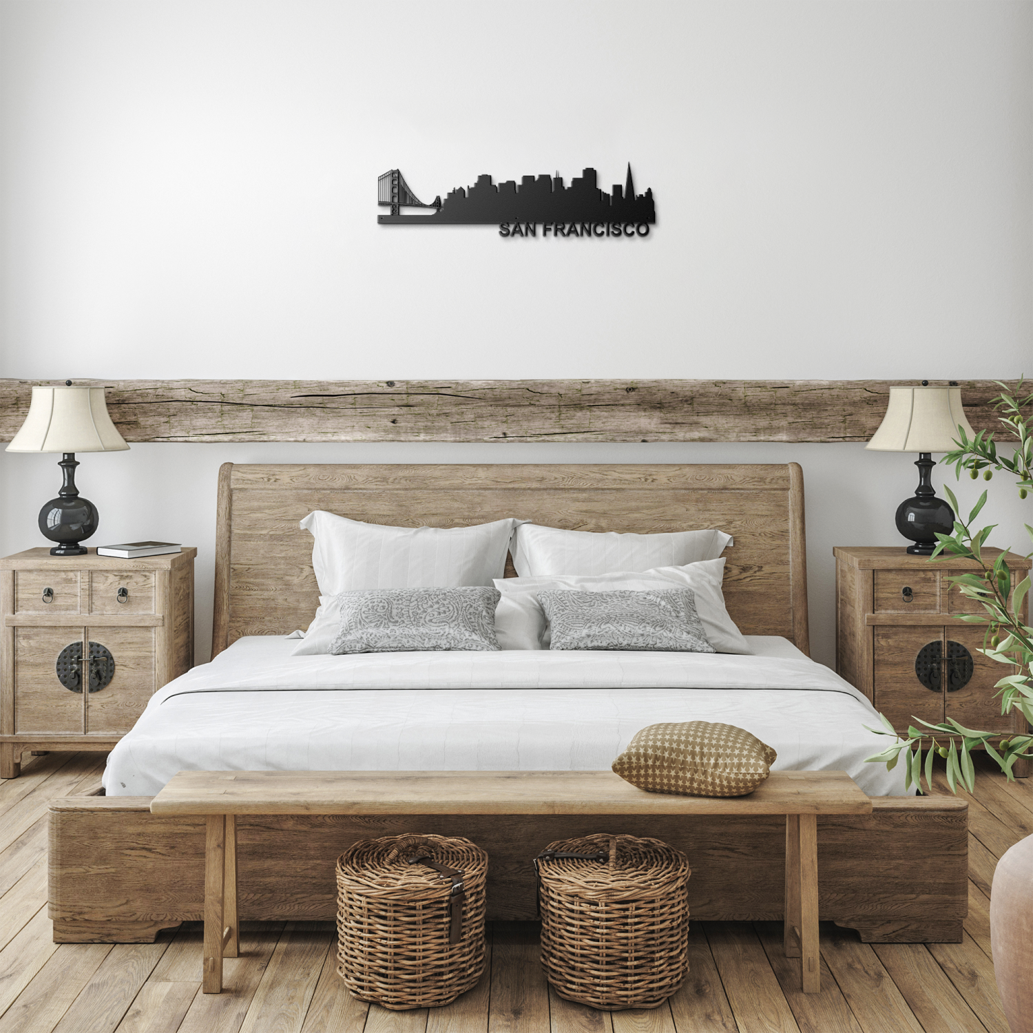 San Francisco Skyline - Metal Wall Art - Image 3