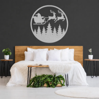 Santa Claus coming Metal Wall Art - Image 6