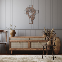 Savior & Cross Steel Wall Art - Image 8