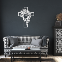 Savior & Cross Steel Wall Art - Image 6