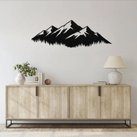 Scenic Mountain View Metal Art - Image 2