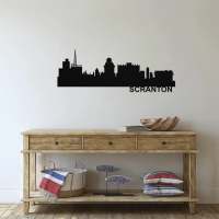 Scranton Skyline - Metal Wall Art
