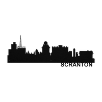 Scranton Skyline - Metal Wall Art