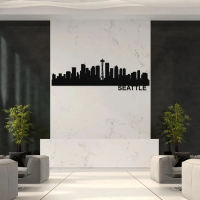 Seattle Skyline - Metal Wall Art - Image 2