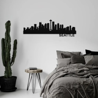 Seattle Skyline - Metal Wall Art - Image 3
