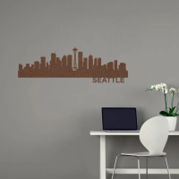 Seattle Skyline - Metal Wall Art - Image 4