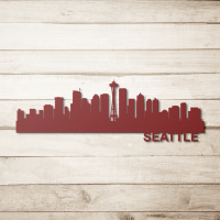 Seattle Skyline - Metal Wall Art - Image 5