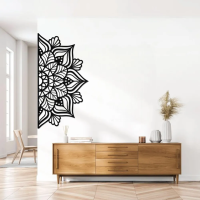 Serene Lotus Bloom Metal Art