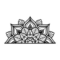 Serene Lotus Bloom Metal Art