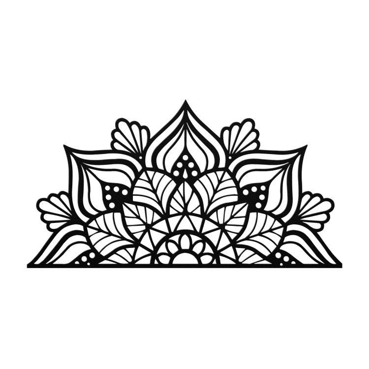 Serene Lotus Bloom Metal Art