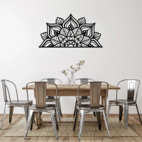 Serene Lotus Bloom Metal Art - Image 2