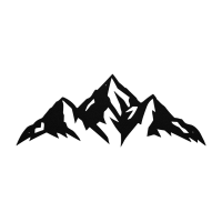 Serene Mountain Scene Metal Wall Art