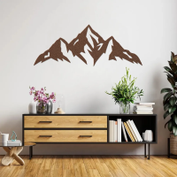 Serene Mountain Scene Metal Wall Art - Image 4