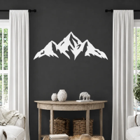 Serene Mountain Scene Metal Wall Art - Image 7