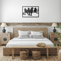 Serenity Birds on Branch Wall Art - Image 3