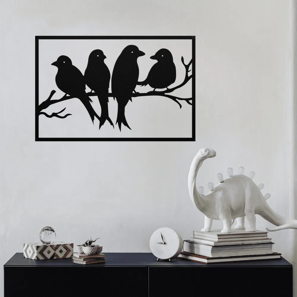 Serenity Birds on Branch Wall Art