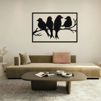 Serenity Birds on Branch Wall Art - Image 3