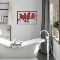 Serenity Birds on Branch Wall Art - Image 4