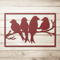 Serenity Birds on Branch Wall Art - Image 5