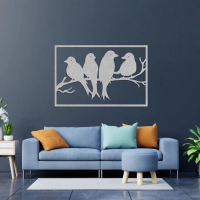 Serenity Birds on Branch Wall Art - Image 6