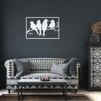 Serenity Birds on Branch Wall Art - Image 6