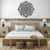 Spirit Garden Mandala Metal Art - Image 3