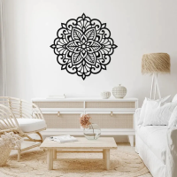 Spirit Garden Mandala Metal Art