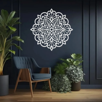 Spirit Garden Mandala Metal Art - Image 7