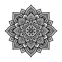 Spiritual Balance Mandala Wall Art