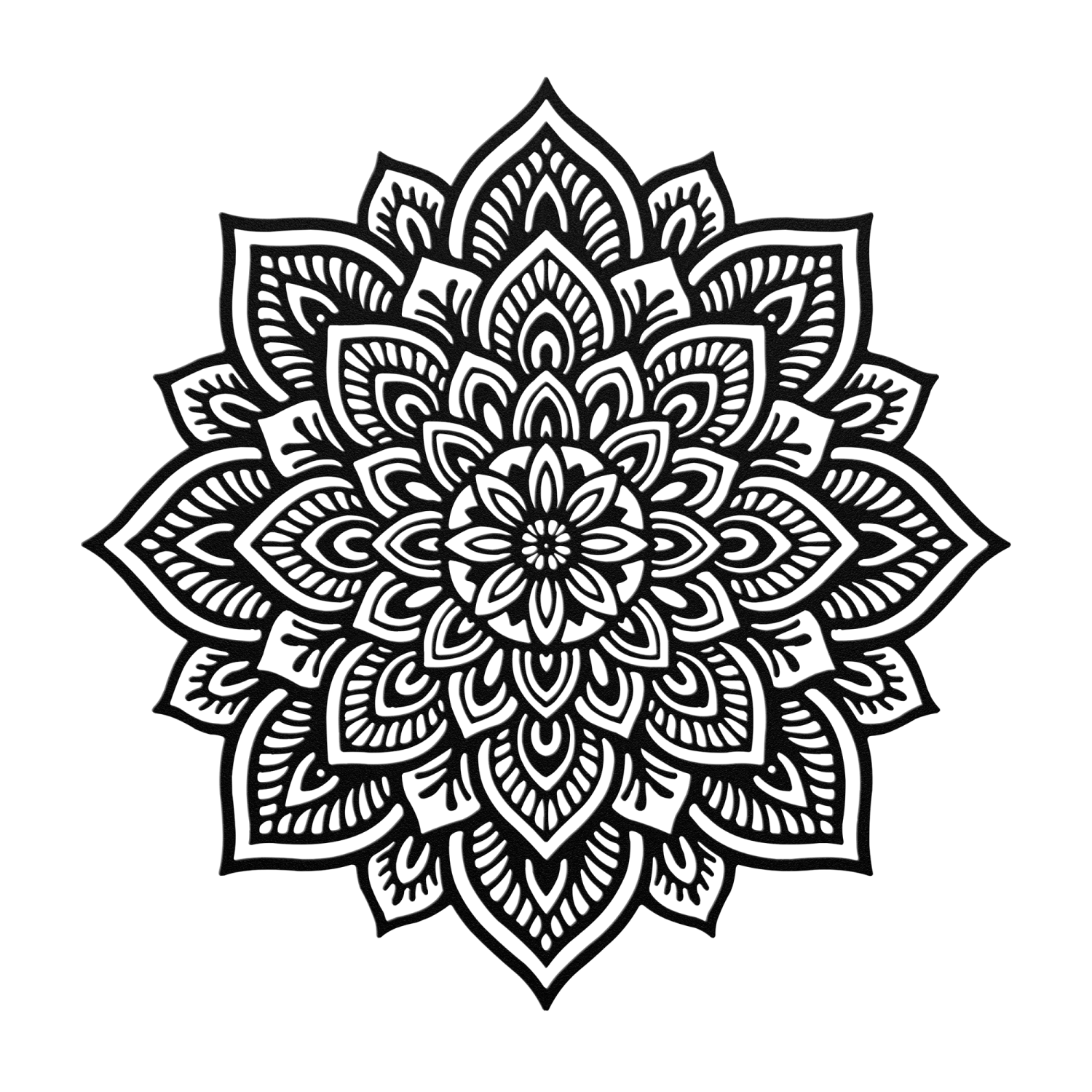 Spiritual Balance Mandala Wall Art