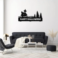 Spooky Halloween Metal Art