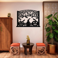 Spooky Happy Halloween Wall Art
