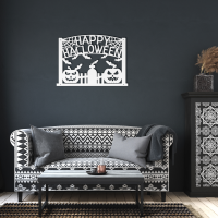 Spooky Happy Halloween Wall Art - Image 6