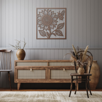 Sunflower & Bee Garden Wall Art - Image 8