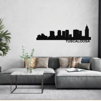 TUSCALOOSA Skyline - Metal Wall Art - Image 3