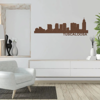 TUSCALOOSA Skyline - Metal Wall Art - Image 4