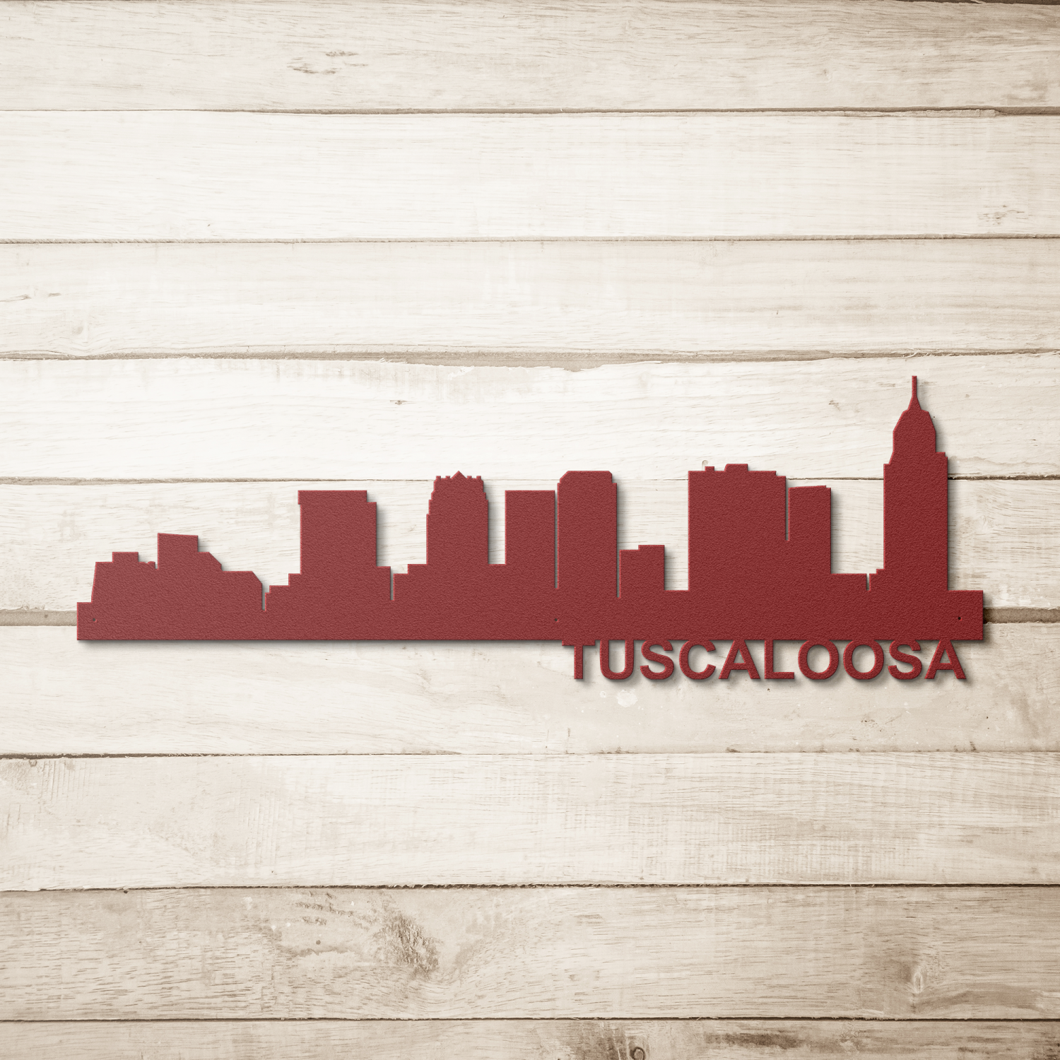 TUSCALOOSA Skyline - Metal Wall Art - Image 5