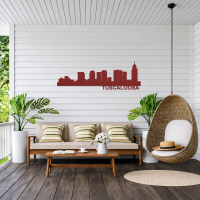 TUSCALOOSA Skyline - Metal Wall Art - Image 5